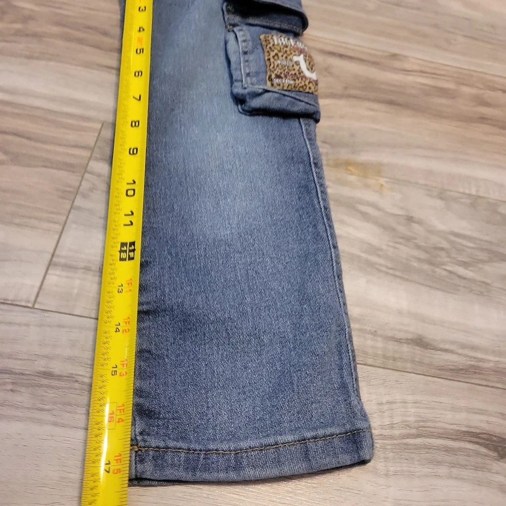 Kid Size Girl‎ True Religion Jeans Size 5/6 Adjustable Waist Straight Leg